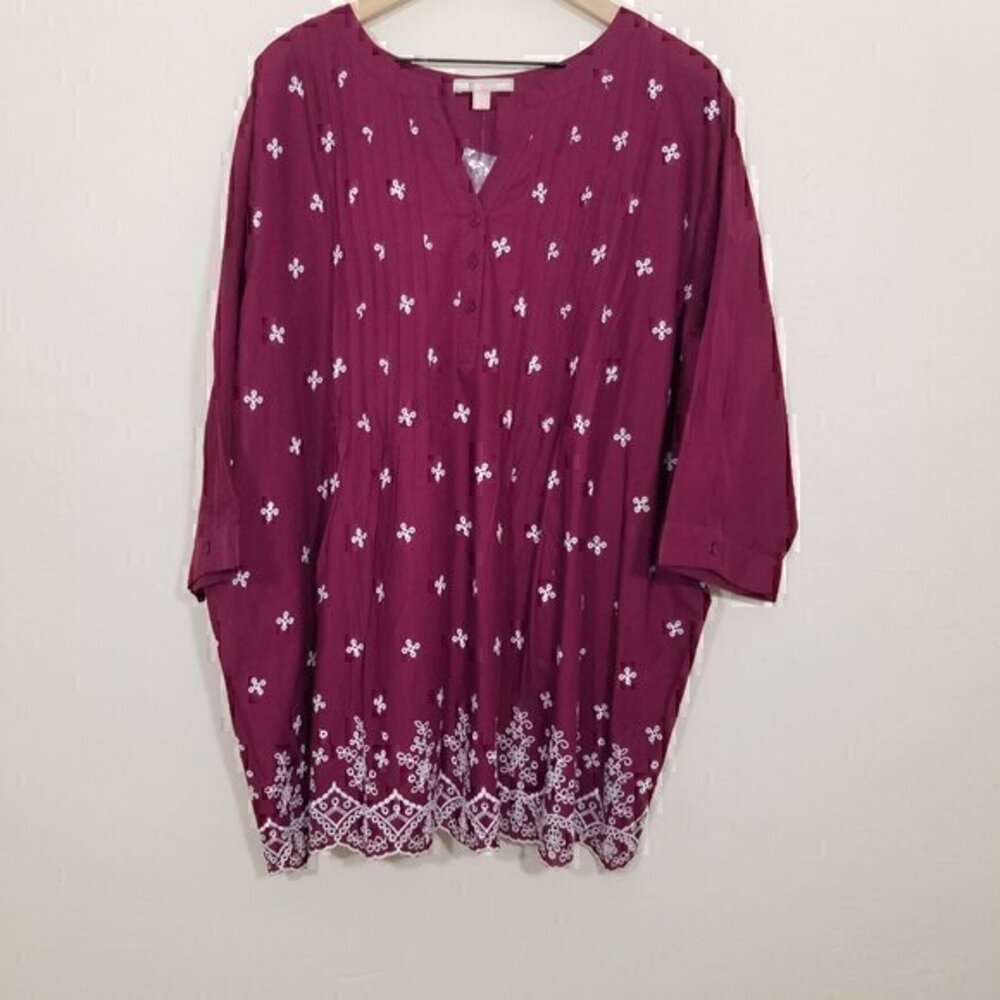 NWT‎ Woman Within Top Blouse Size 2X 26/28